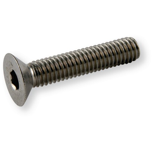 Boulon inbus DIN 7991 Tête plate fraisée M10x60 A2